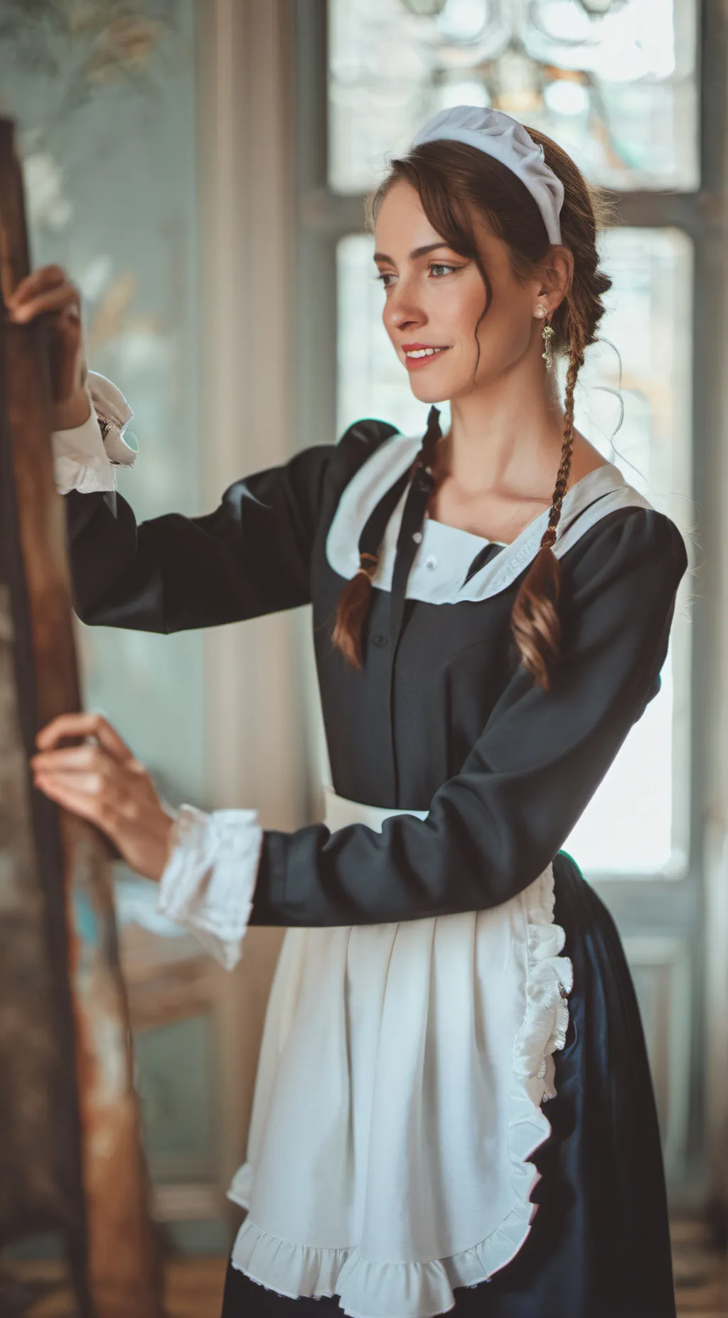 ai character: Ms.Laura background