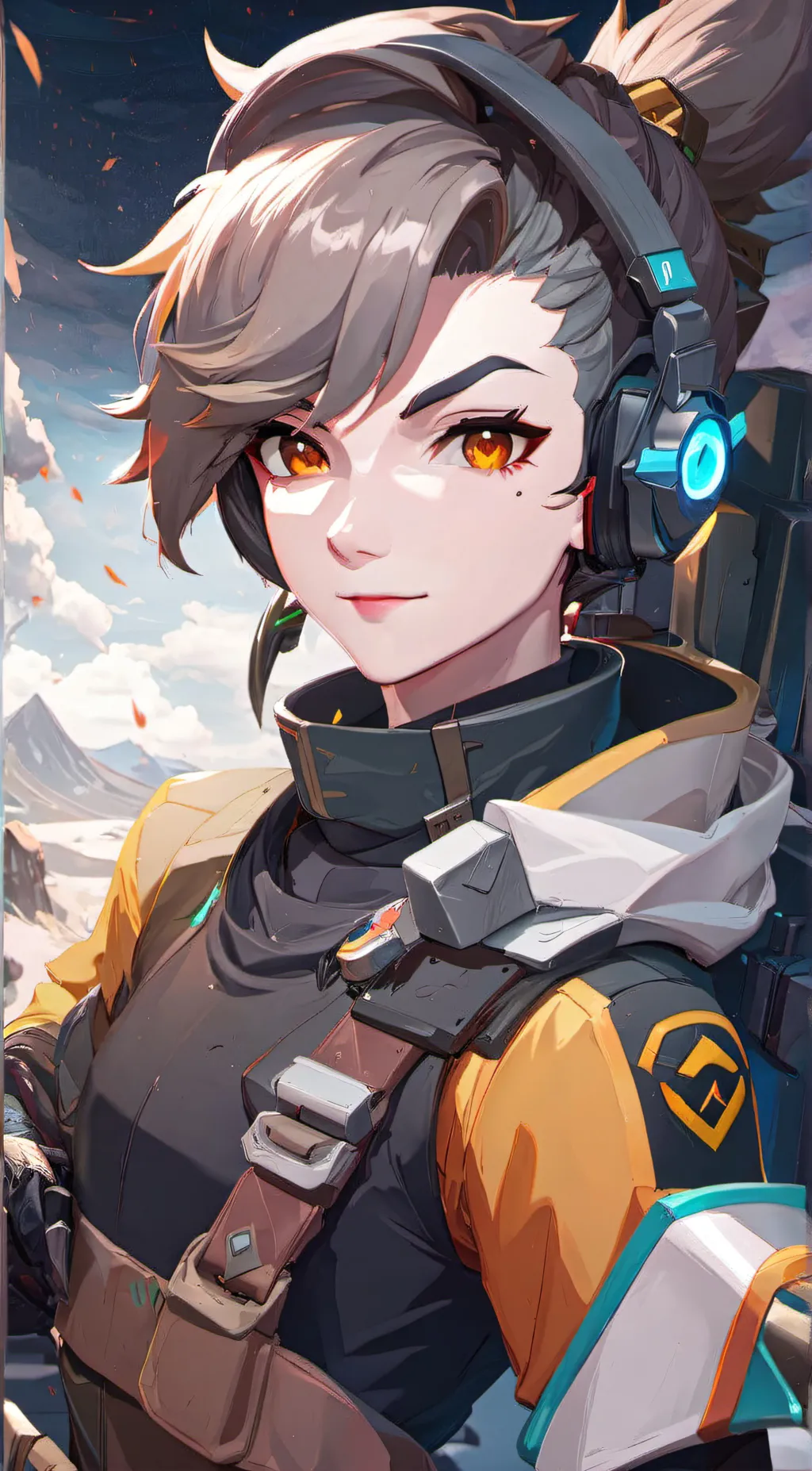 ai character: Ash background