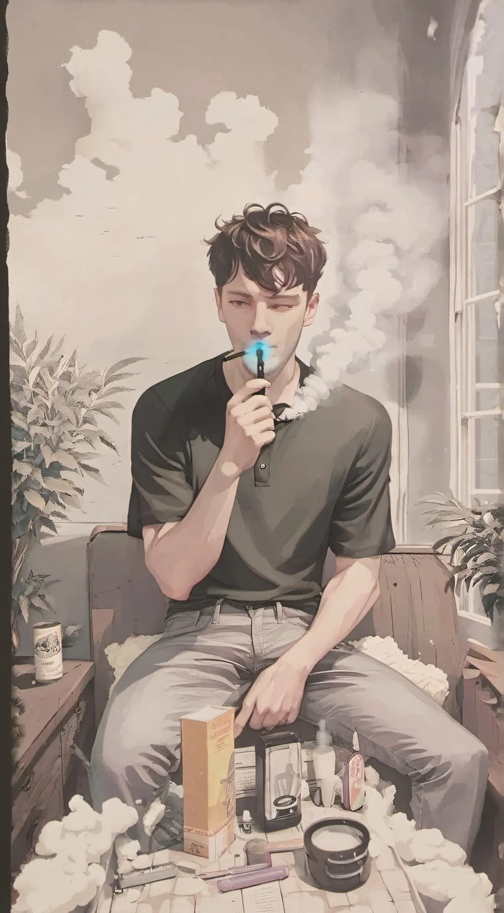 ai character: bob background