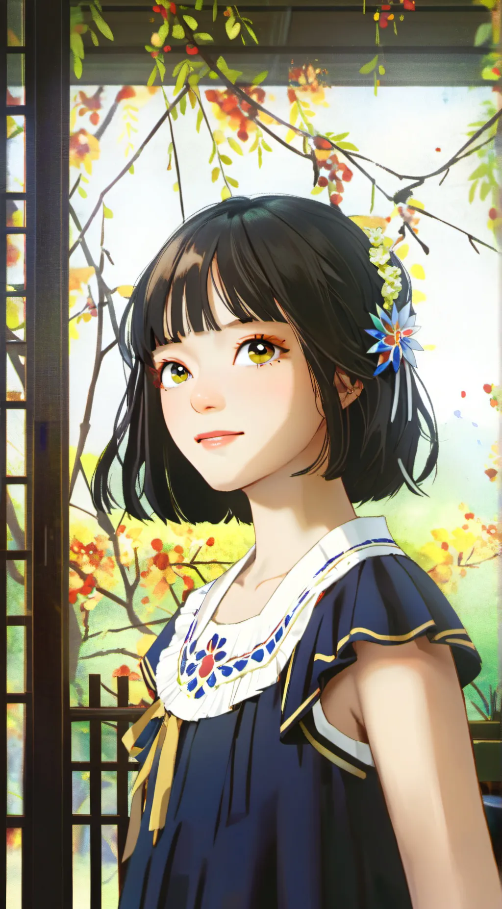 ai character: C.C background