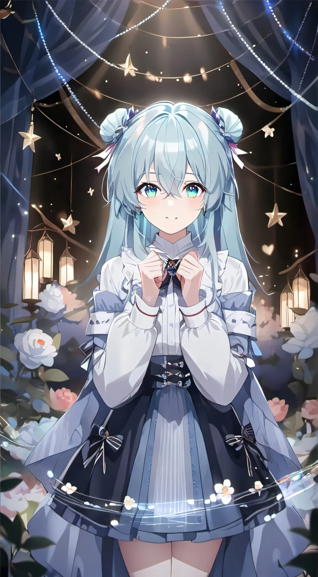 ai character: miku background