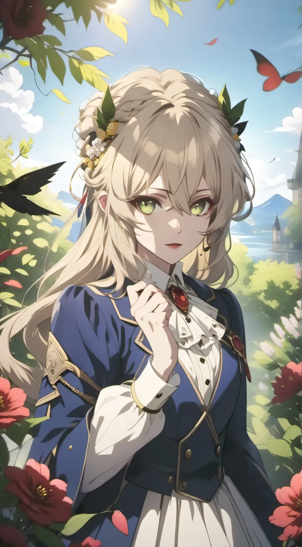 ai character: Maya background