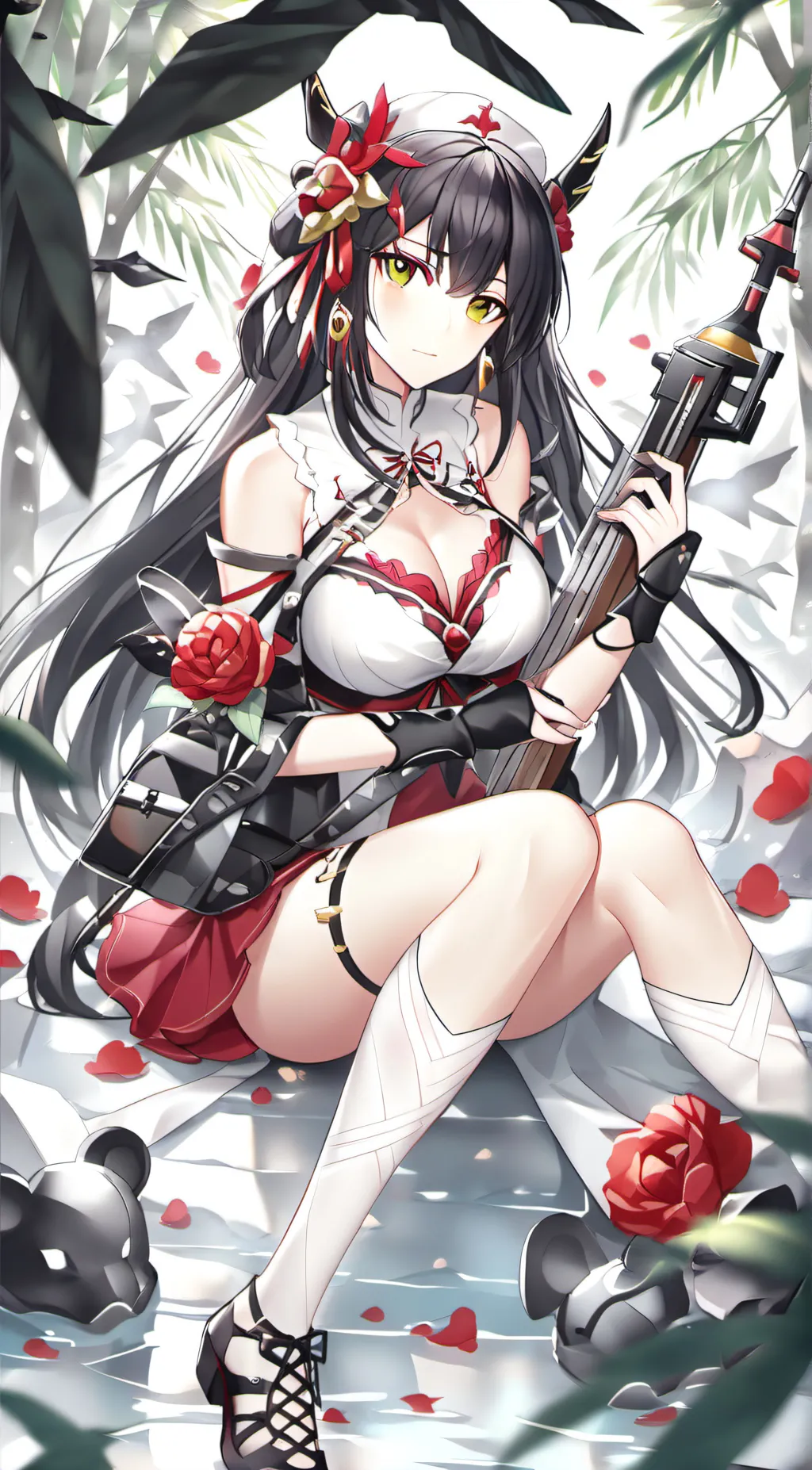 ai character: amy background