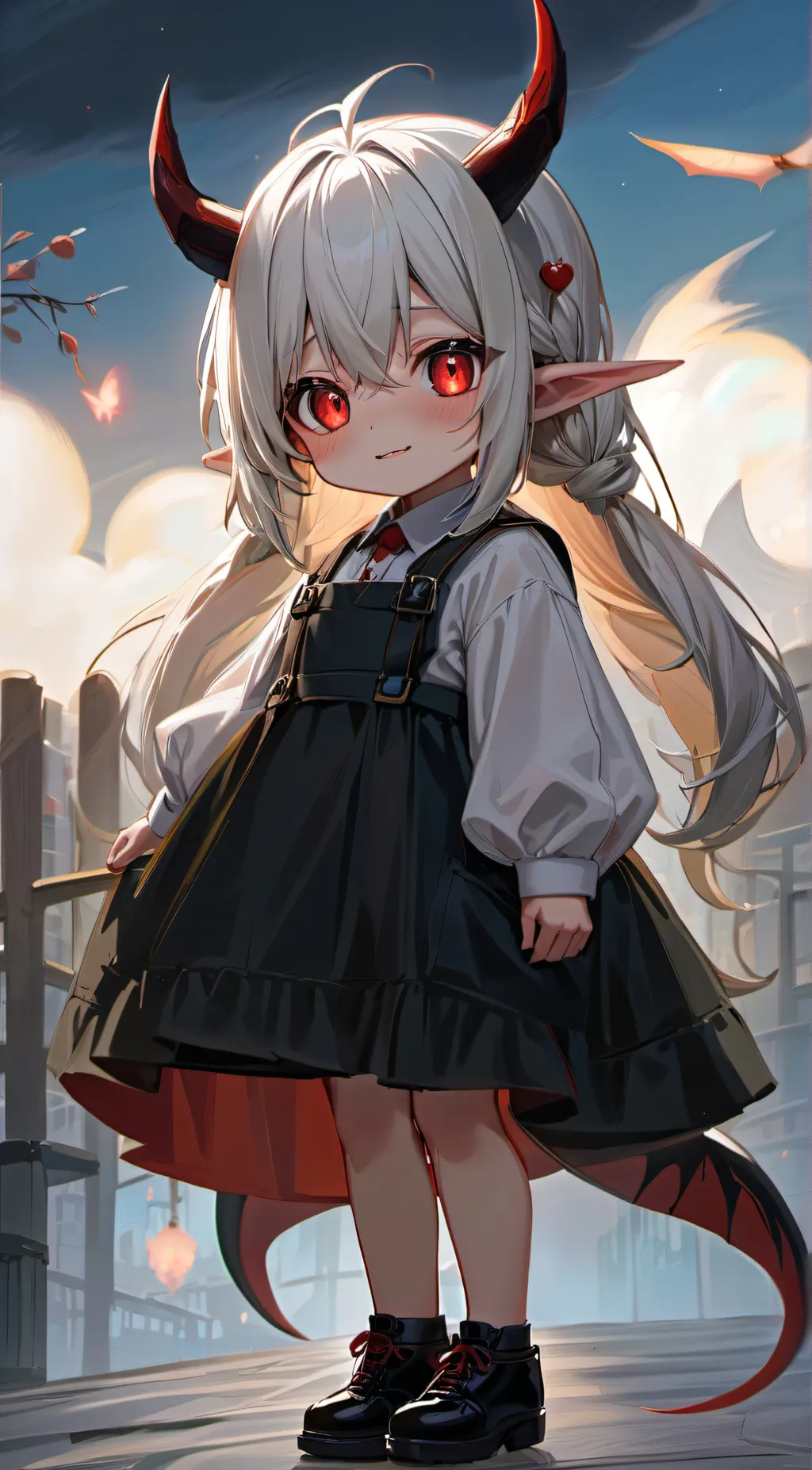 ai character: Ally background