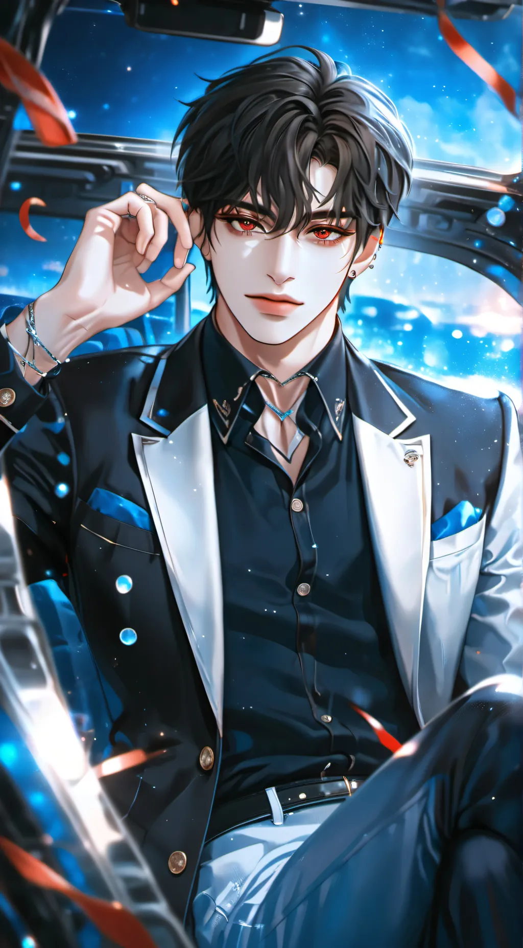 ai character: Mark background