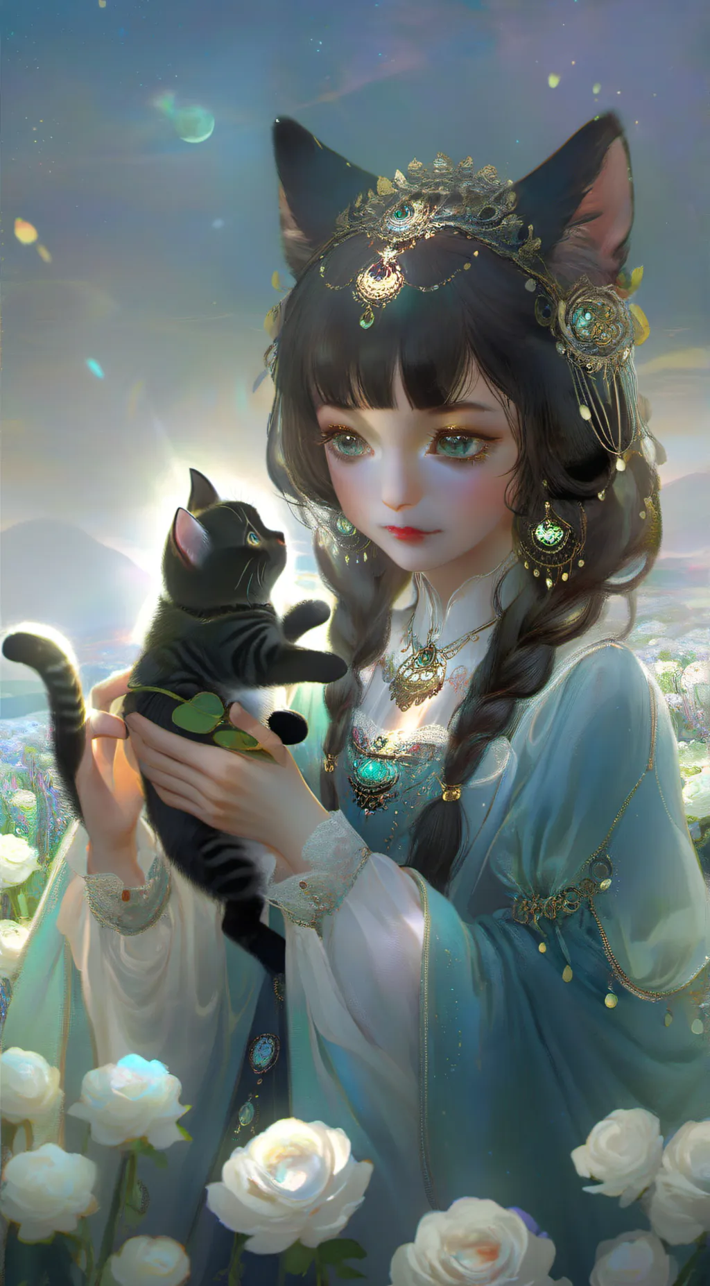 ai character: •°Maria°• background