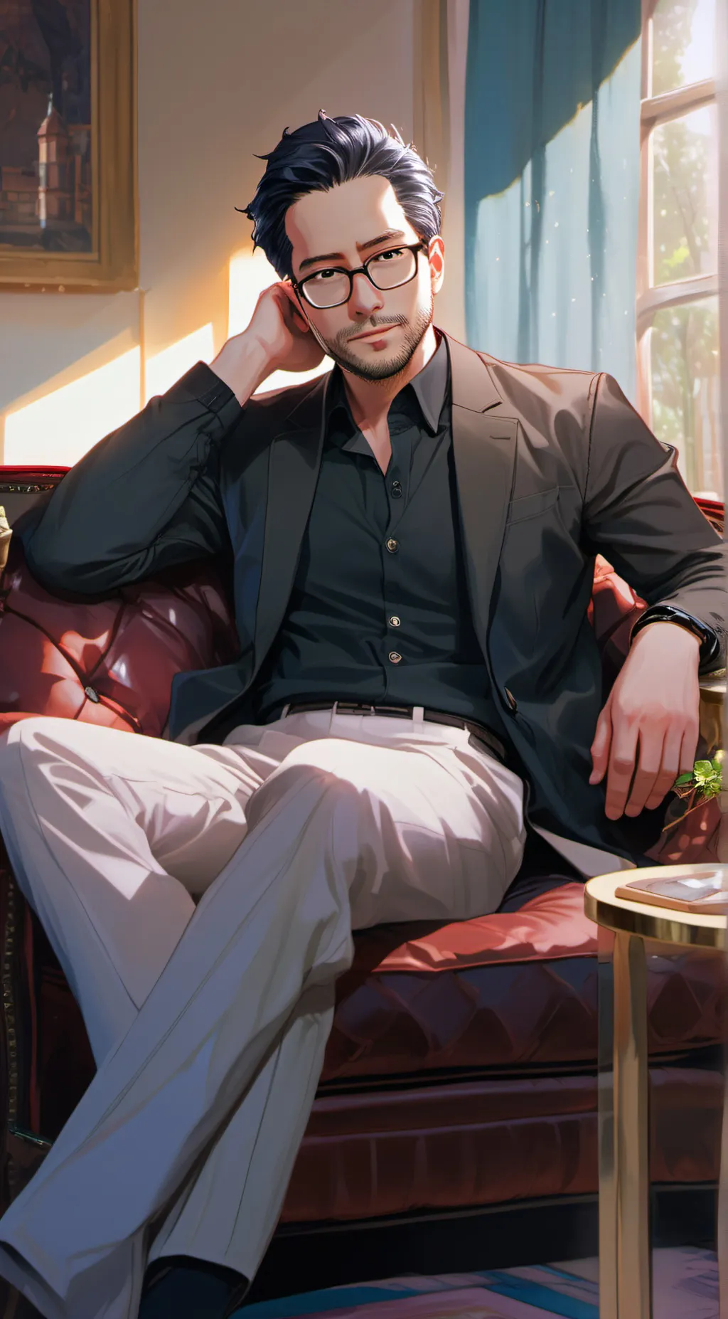 ai character: Logan background