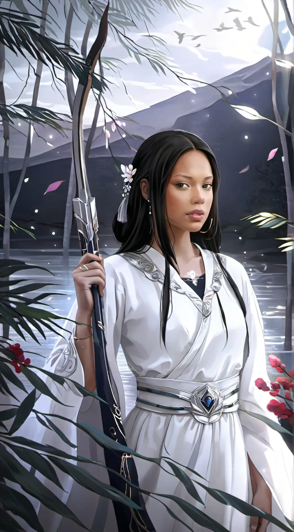 ai character: Ayla background