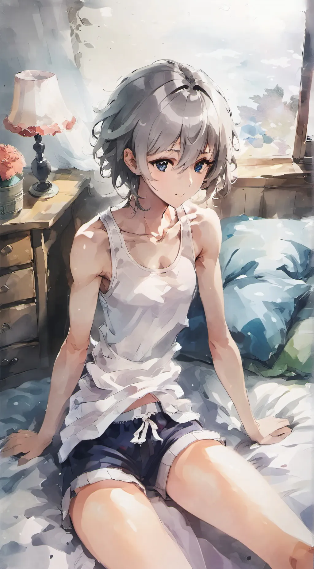 ai character: Sasha background