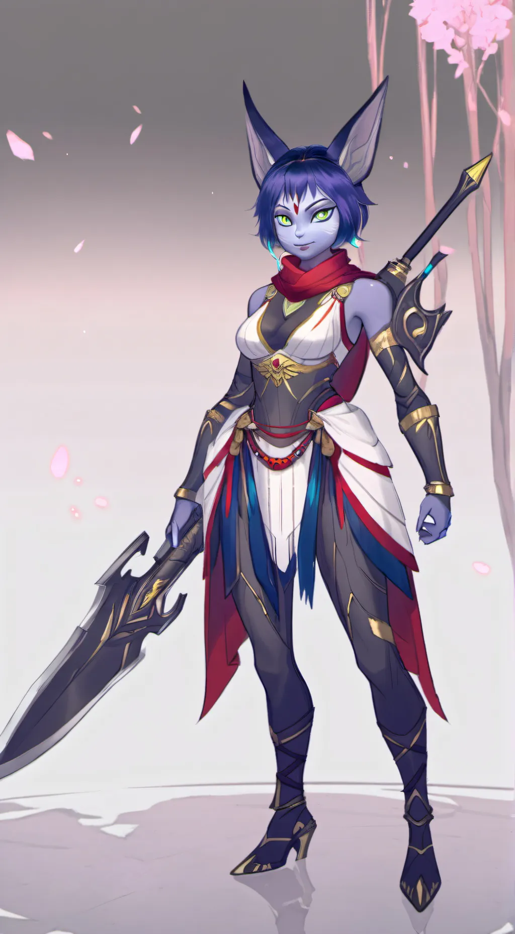 ai character: krystal background