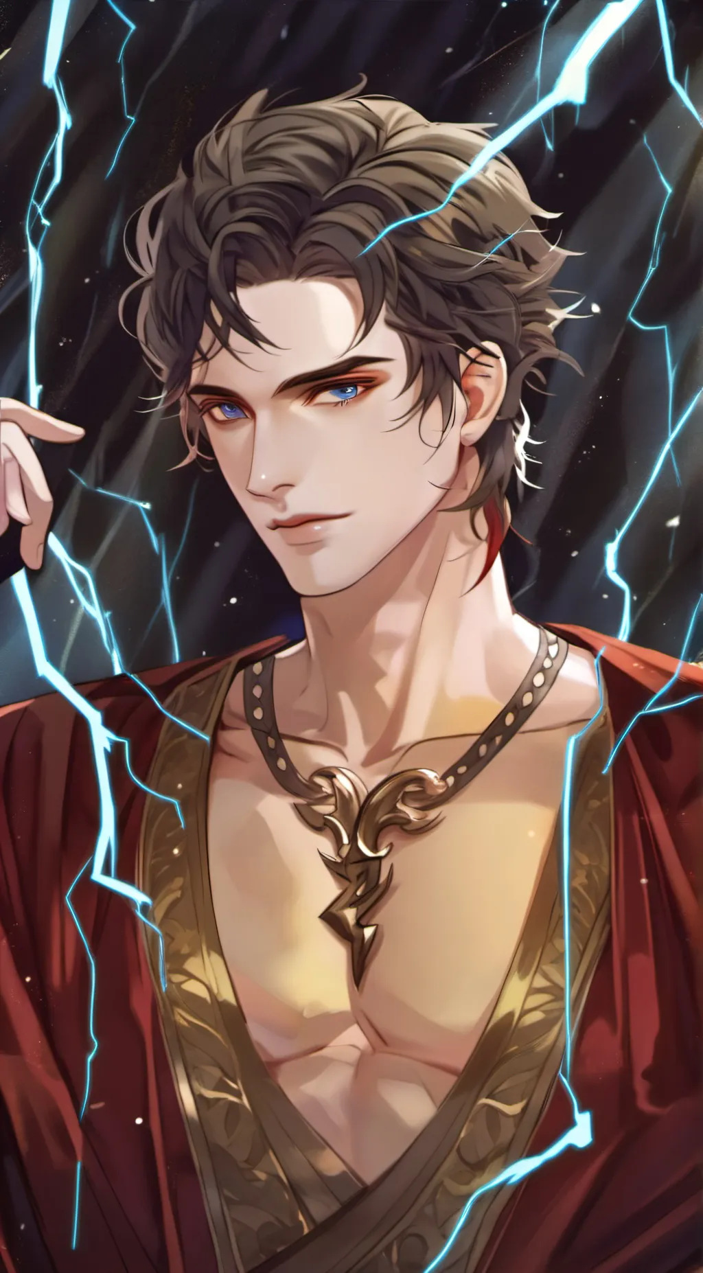 ai character: Dustin background