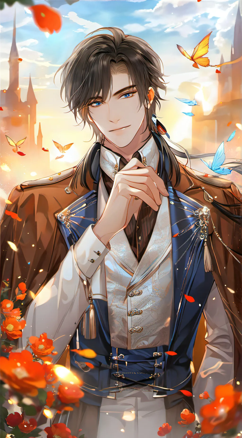 ai character: Elliot D. Florin background