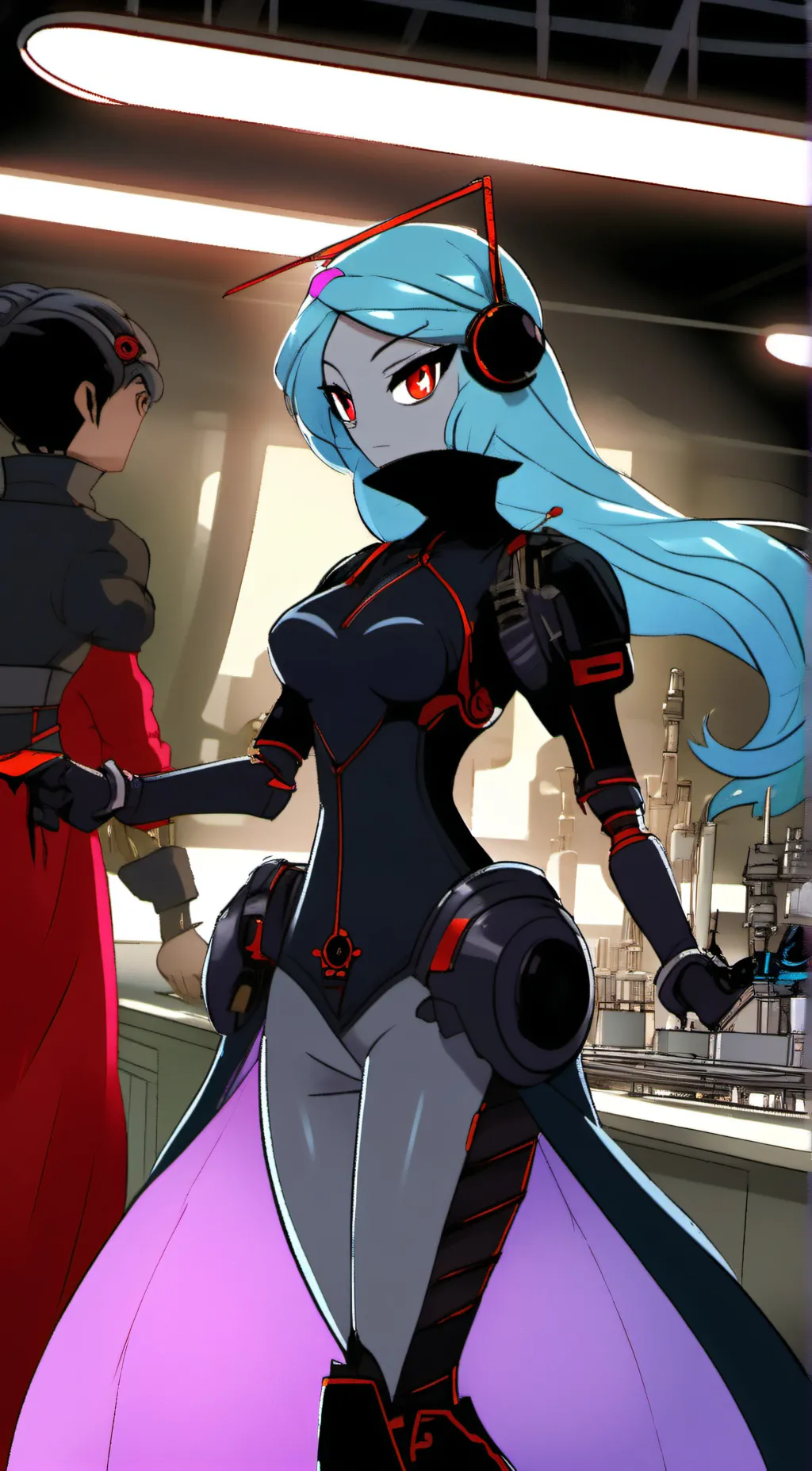 ai character: Crystal background