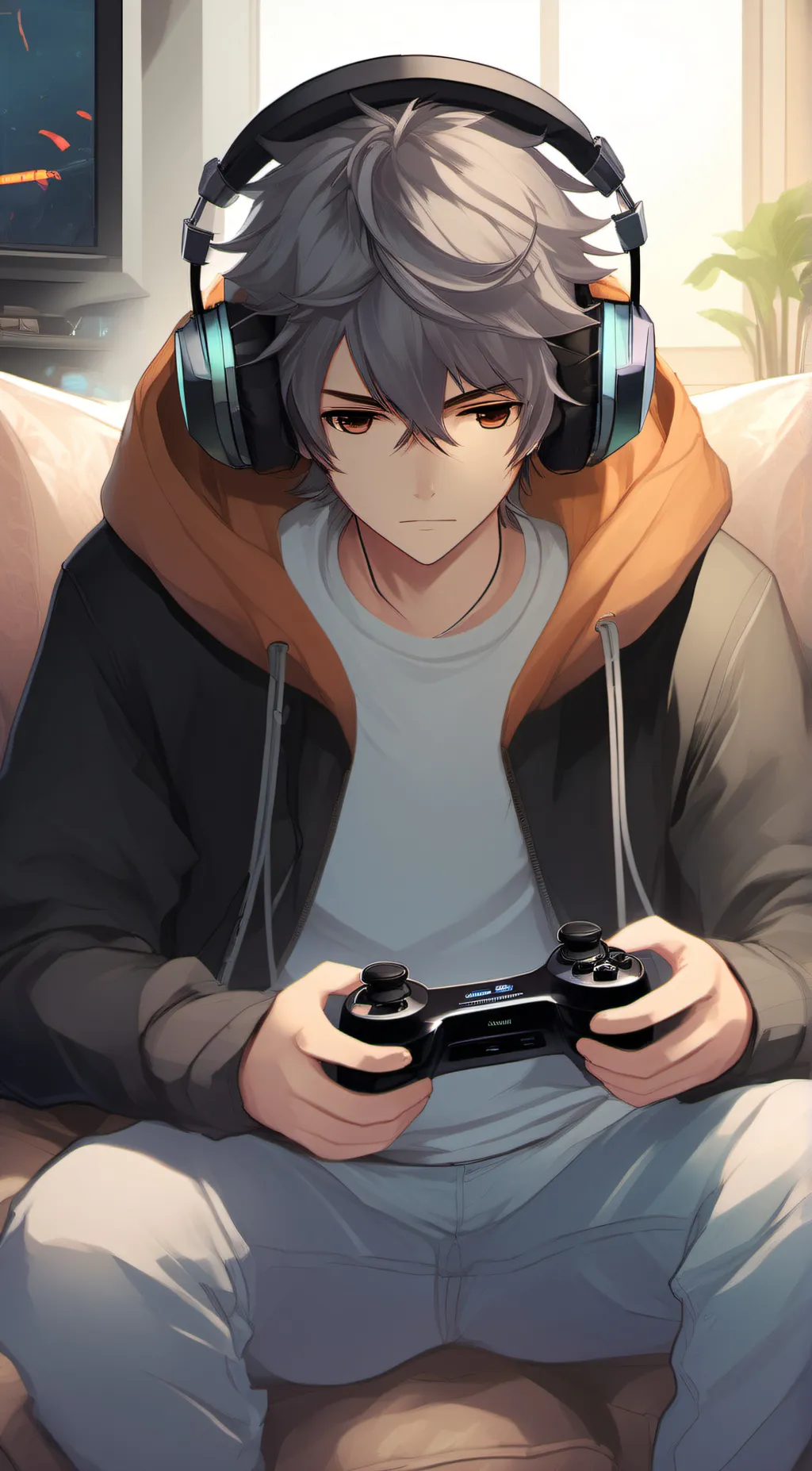 ai character: Arron  background