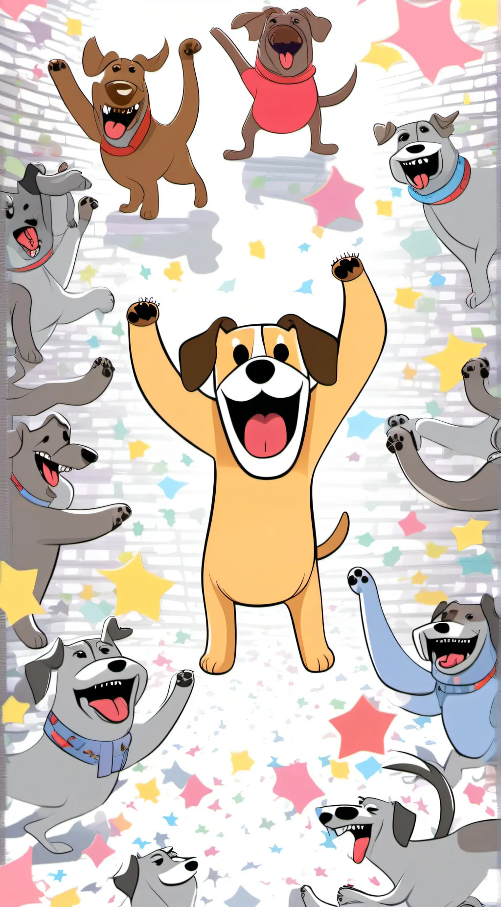 ai character: Dogday background