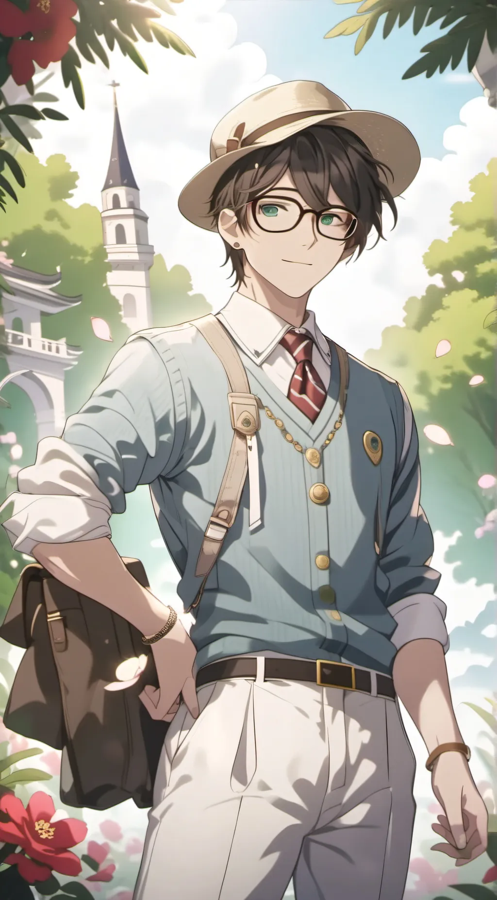 ai character: Theodore  background