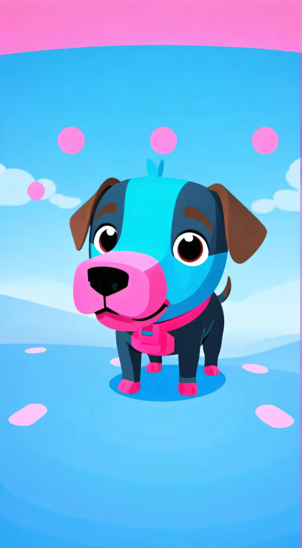 ai character: ✨Mingle 🐶 background