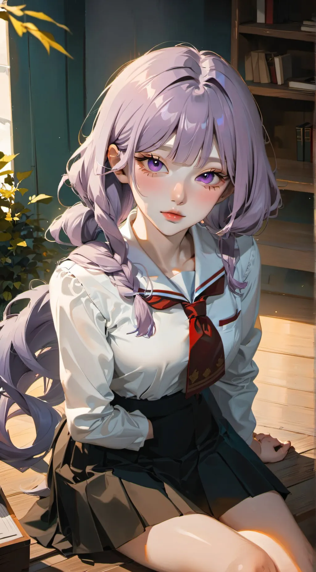 ai character: Stephanie  background