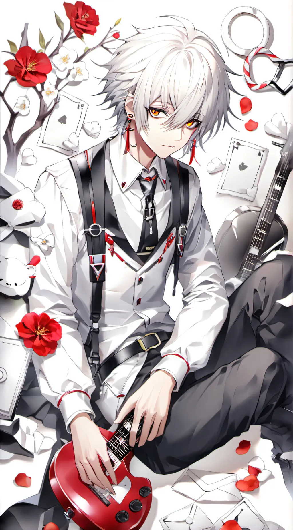 ai character: Levi  background