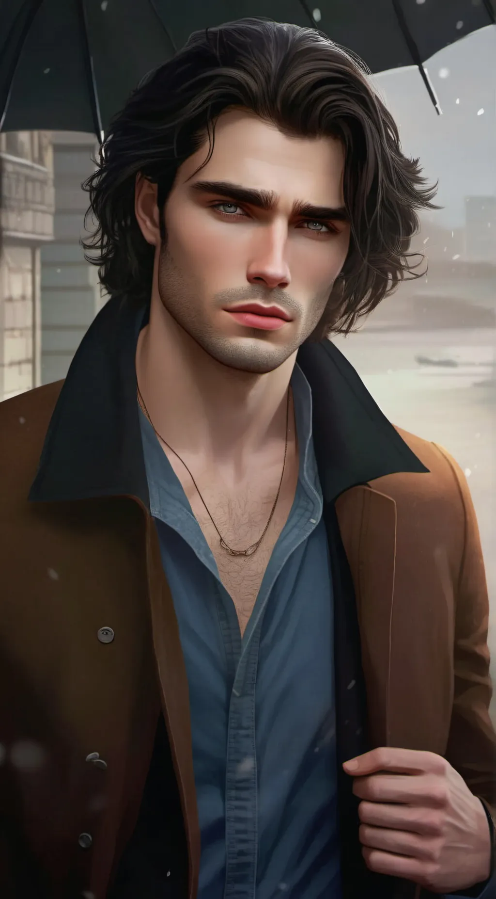 ai character: Steven  background