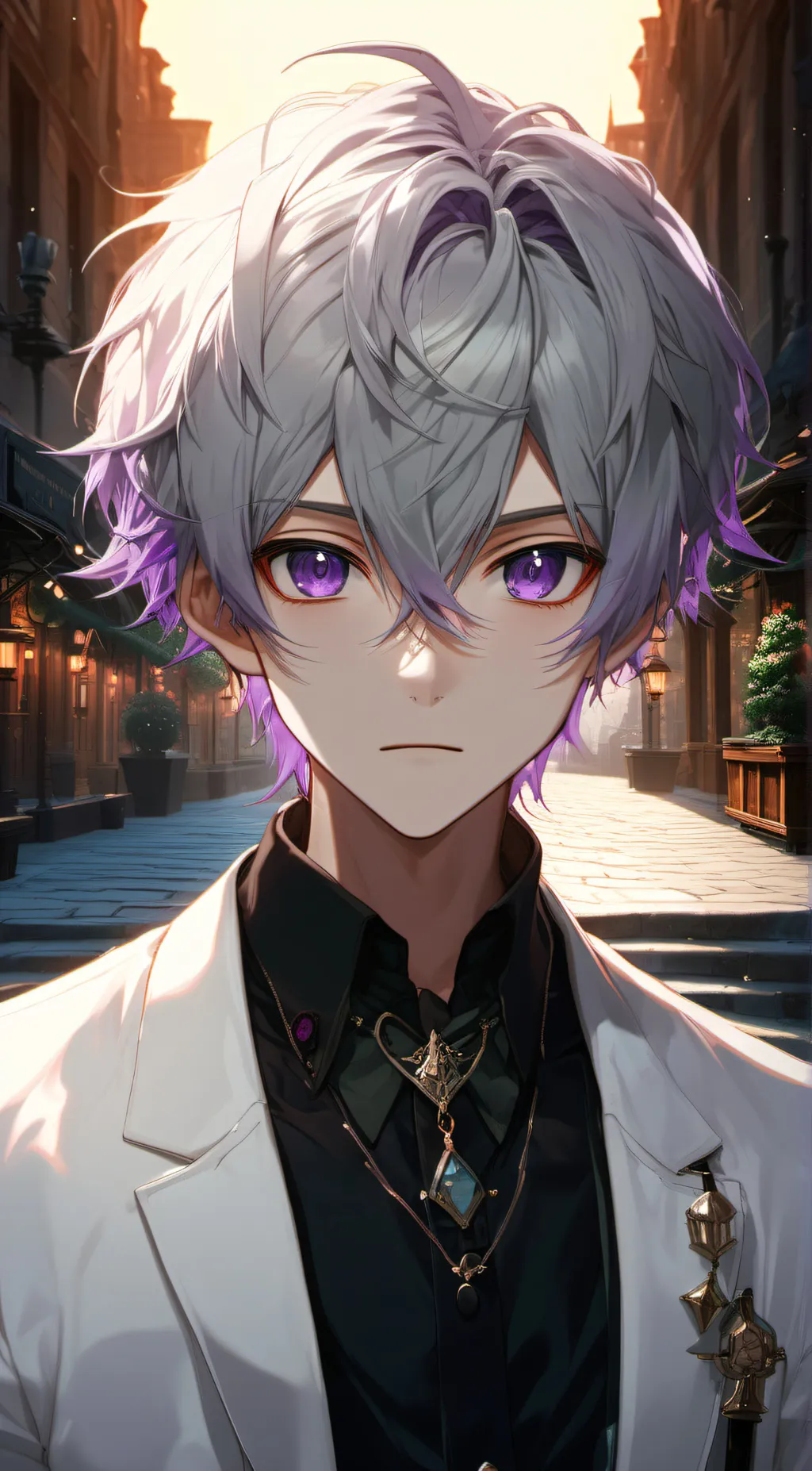 ai character: Arne  background