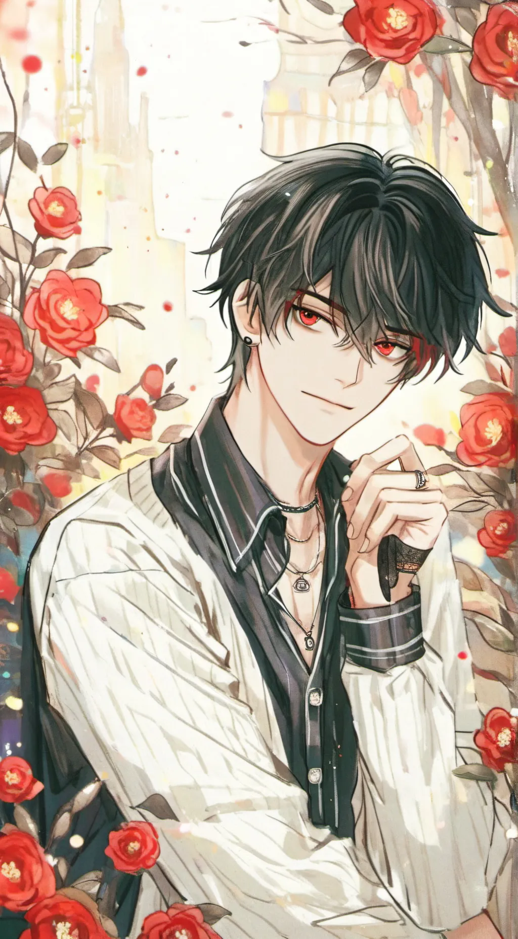 ai character: ꧁Ein꧂ background