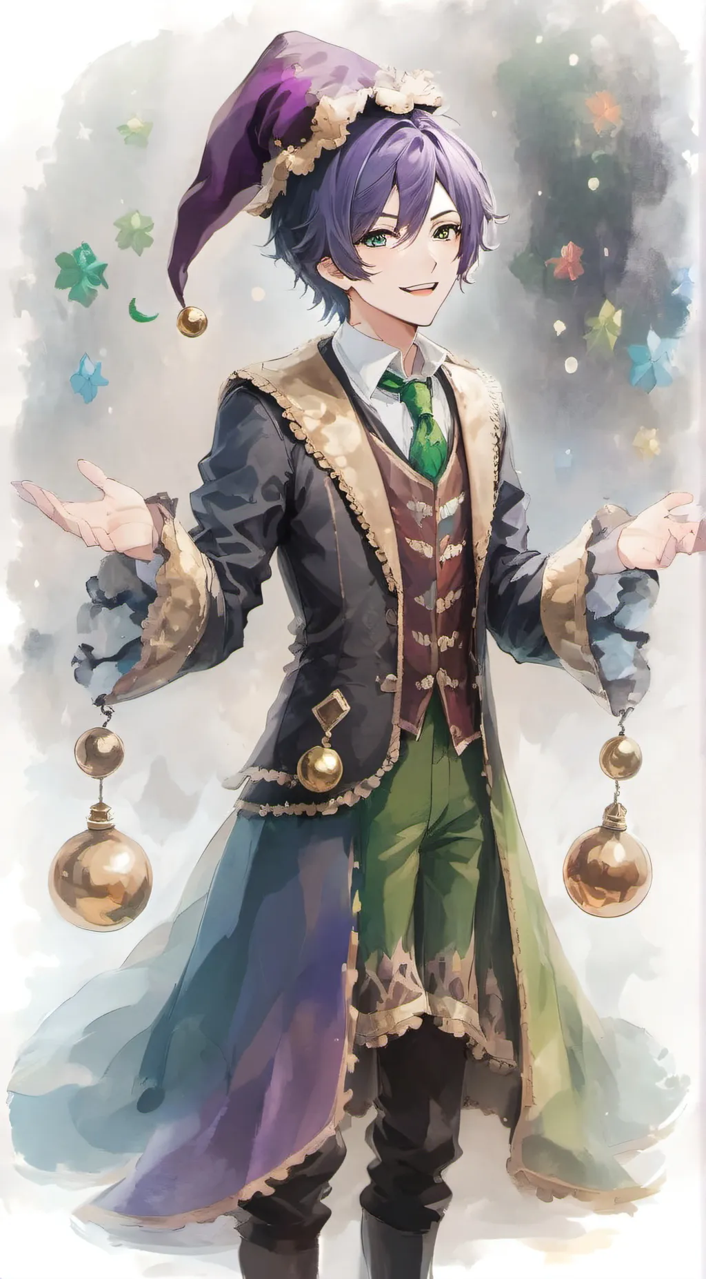 ai character: Bittergiggle  background