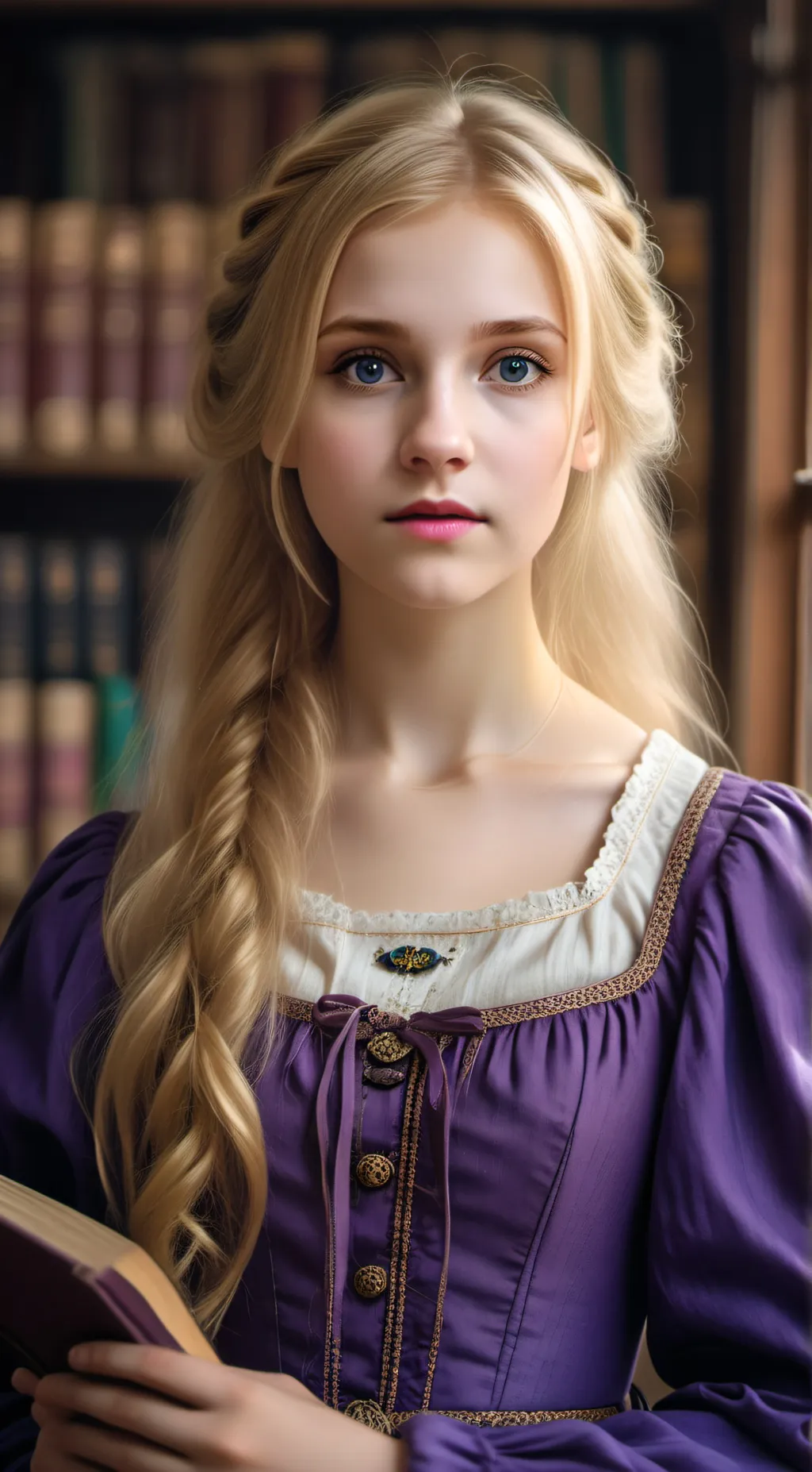 ai character: Victoria background