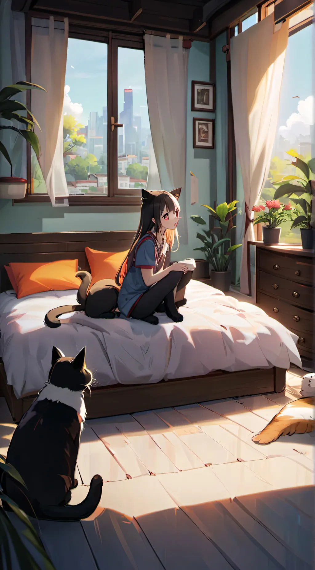 ai character: arie background