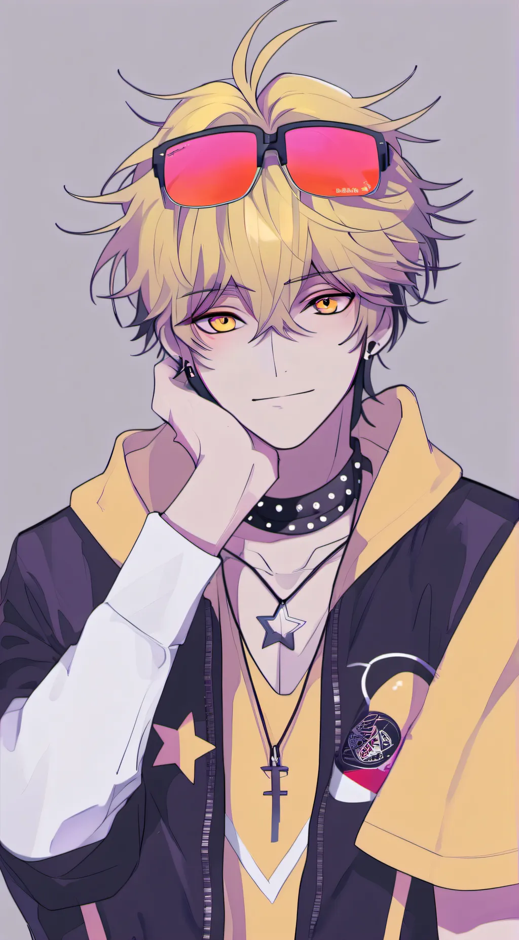 ai character: kikin chicken  background