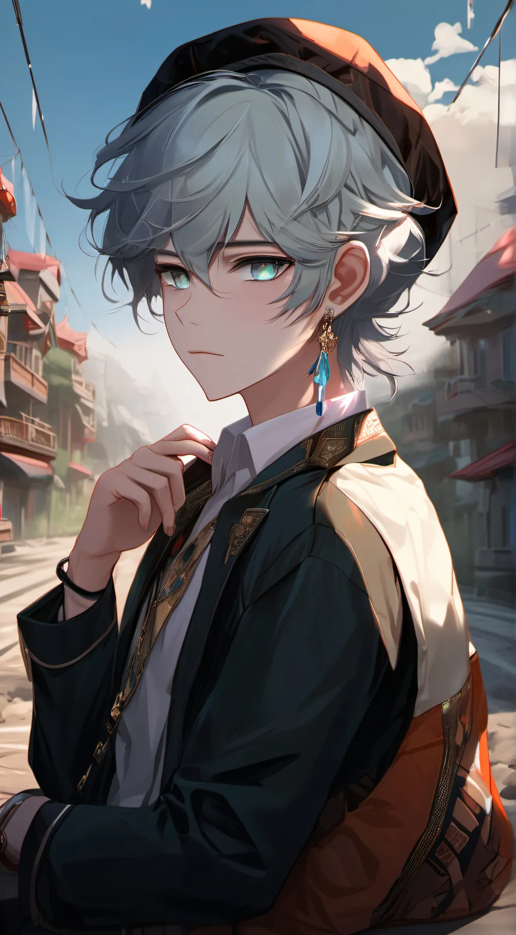 ai character: Sumin Yaoi background