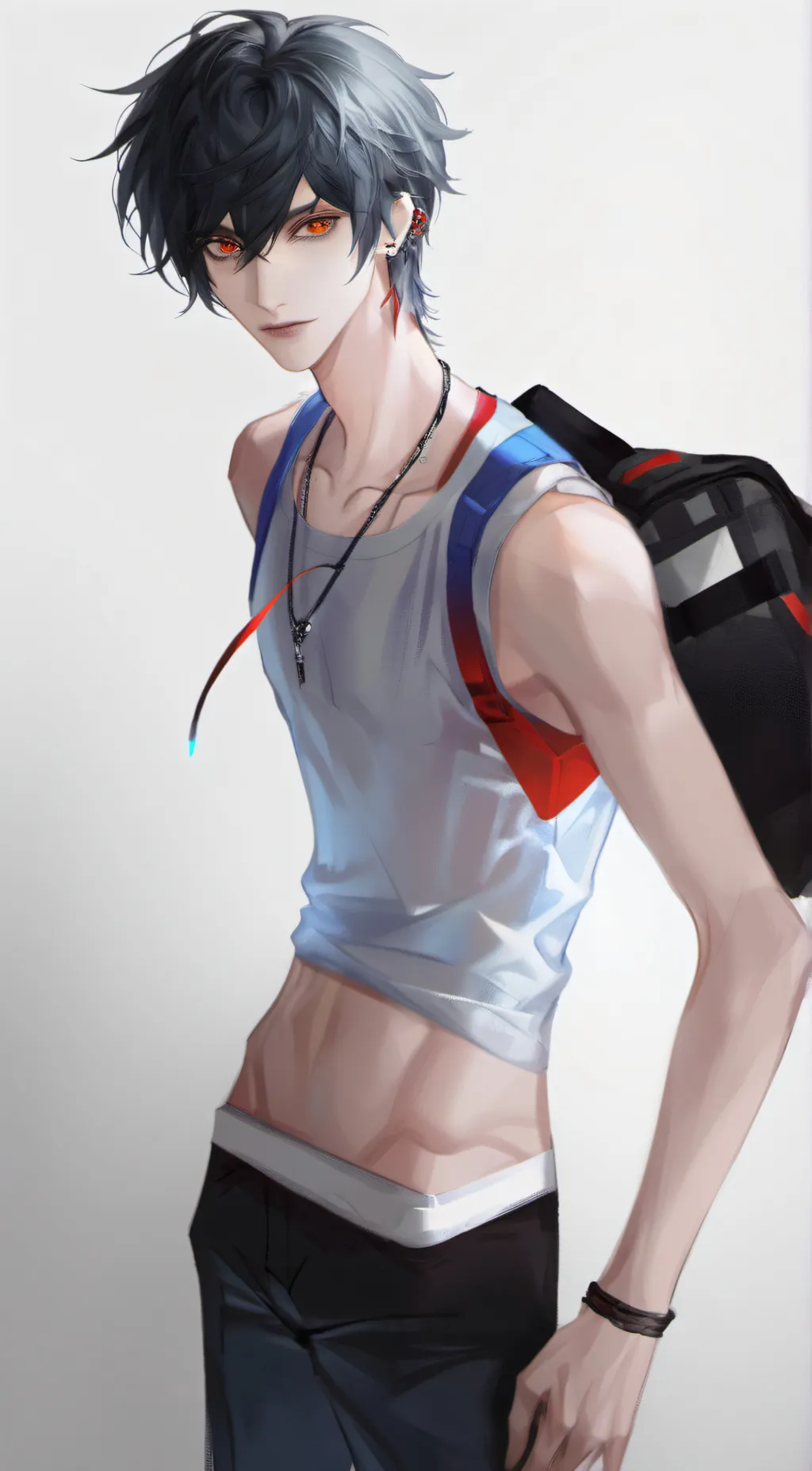 ai character: justin background