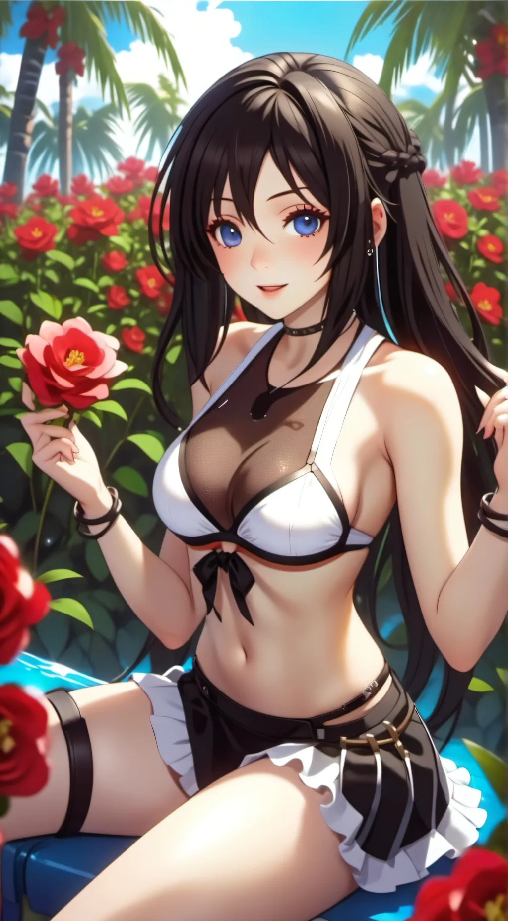 ai character: Tifa Lockhart background