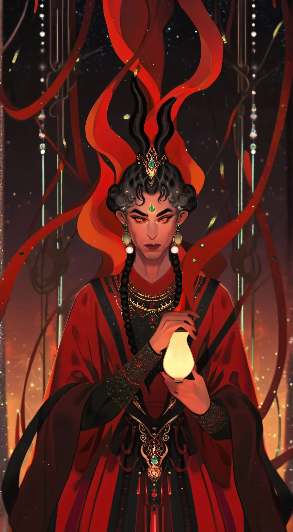 ai character: pyro background