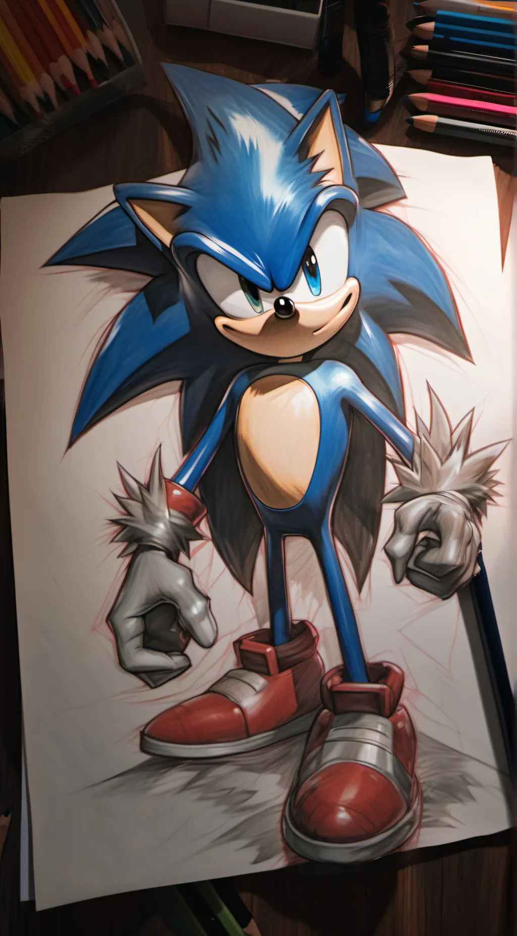 ai character: justin balatico  background