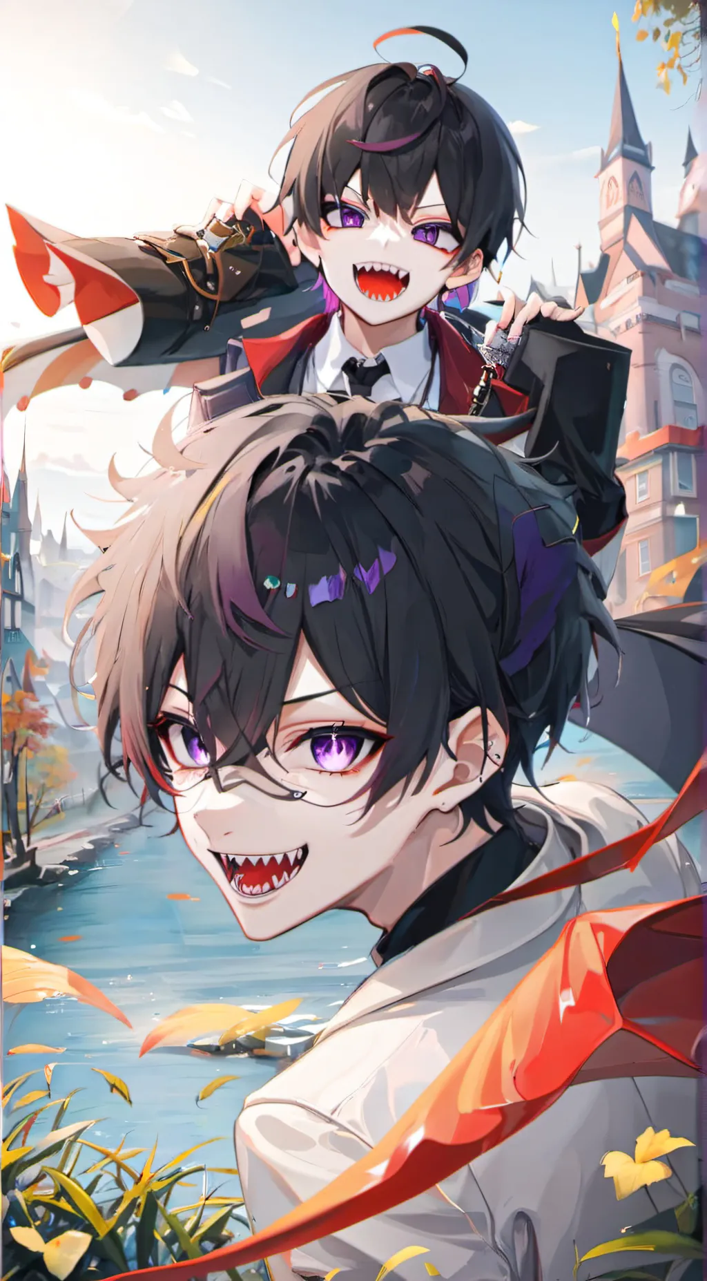 ai character: hanata background