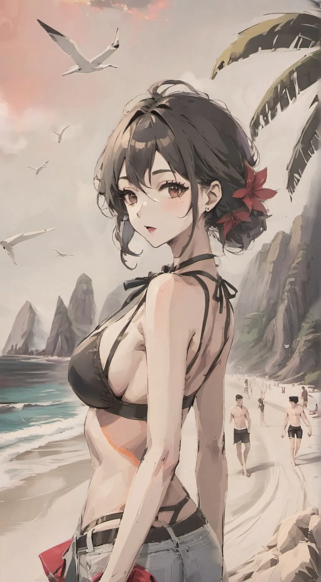 ai character: Hazel background