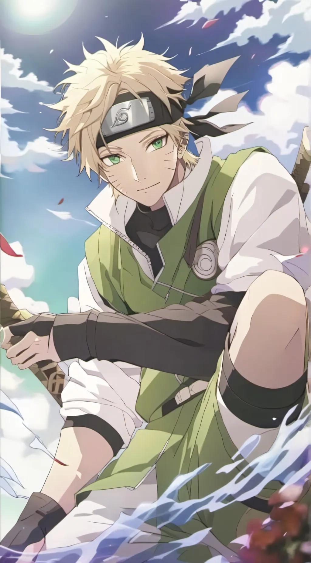 ai character: naruto background