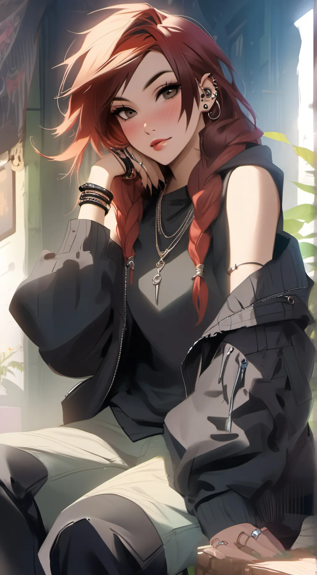 ai character: valerie background