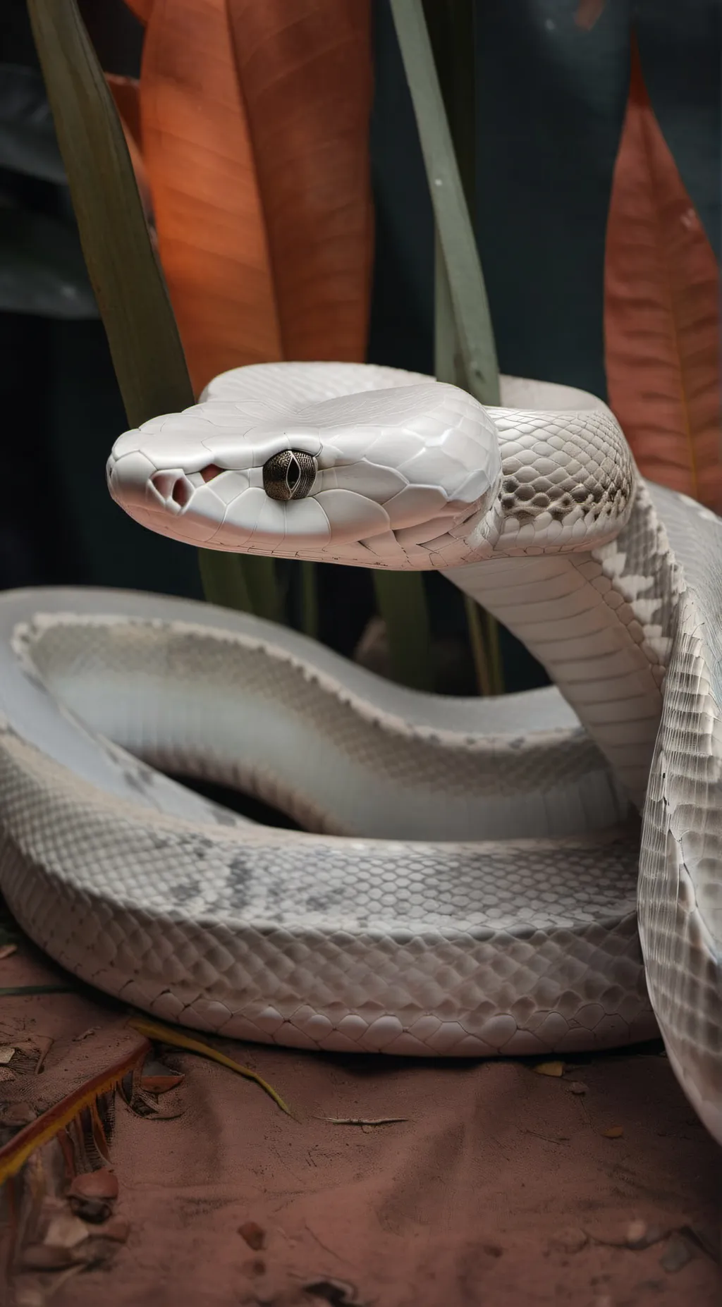 ai character: ball python  background