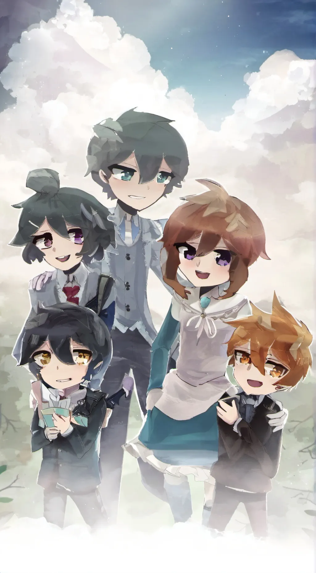 ai character: Afton family  background