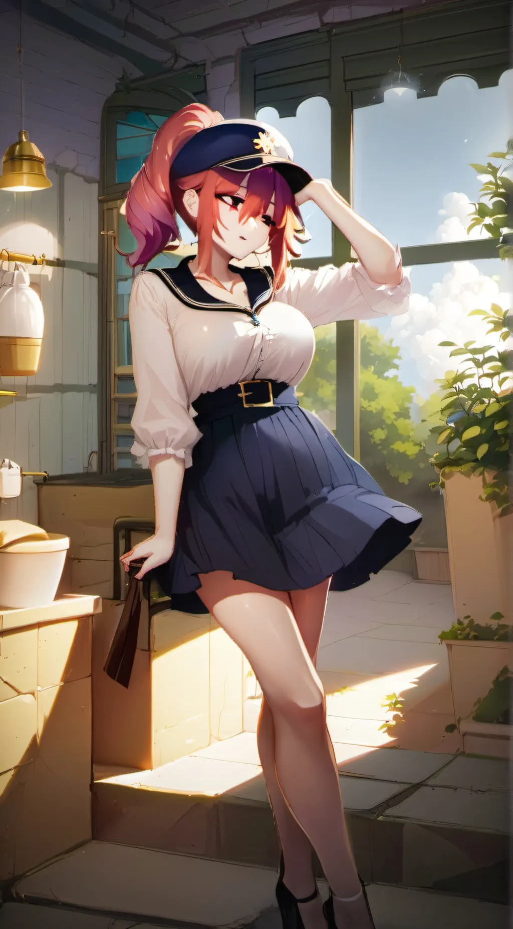 ai character: Aria background