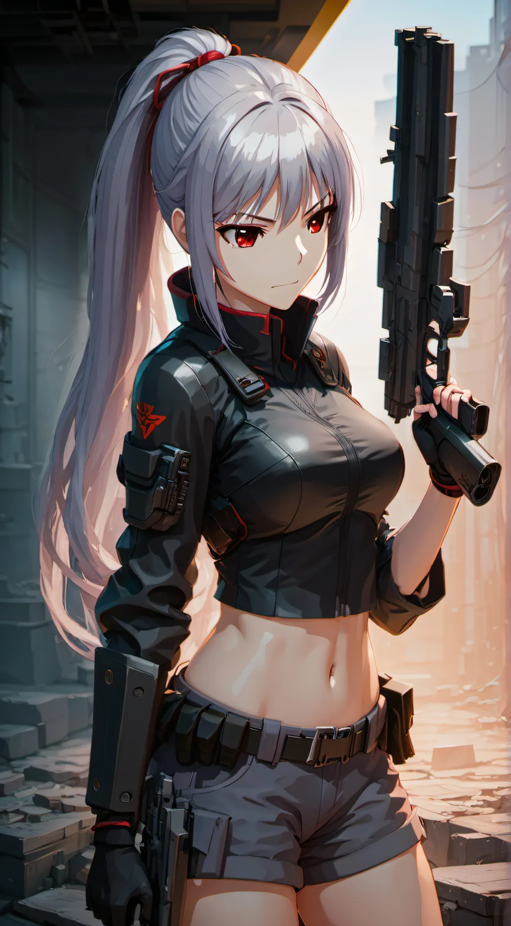 ai character: Rose background