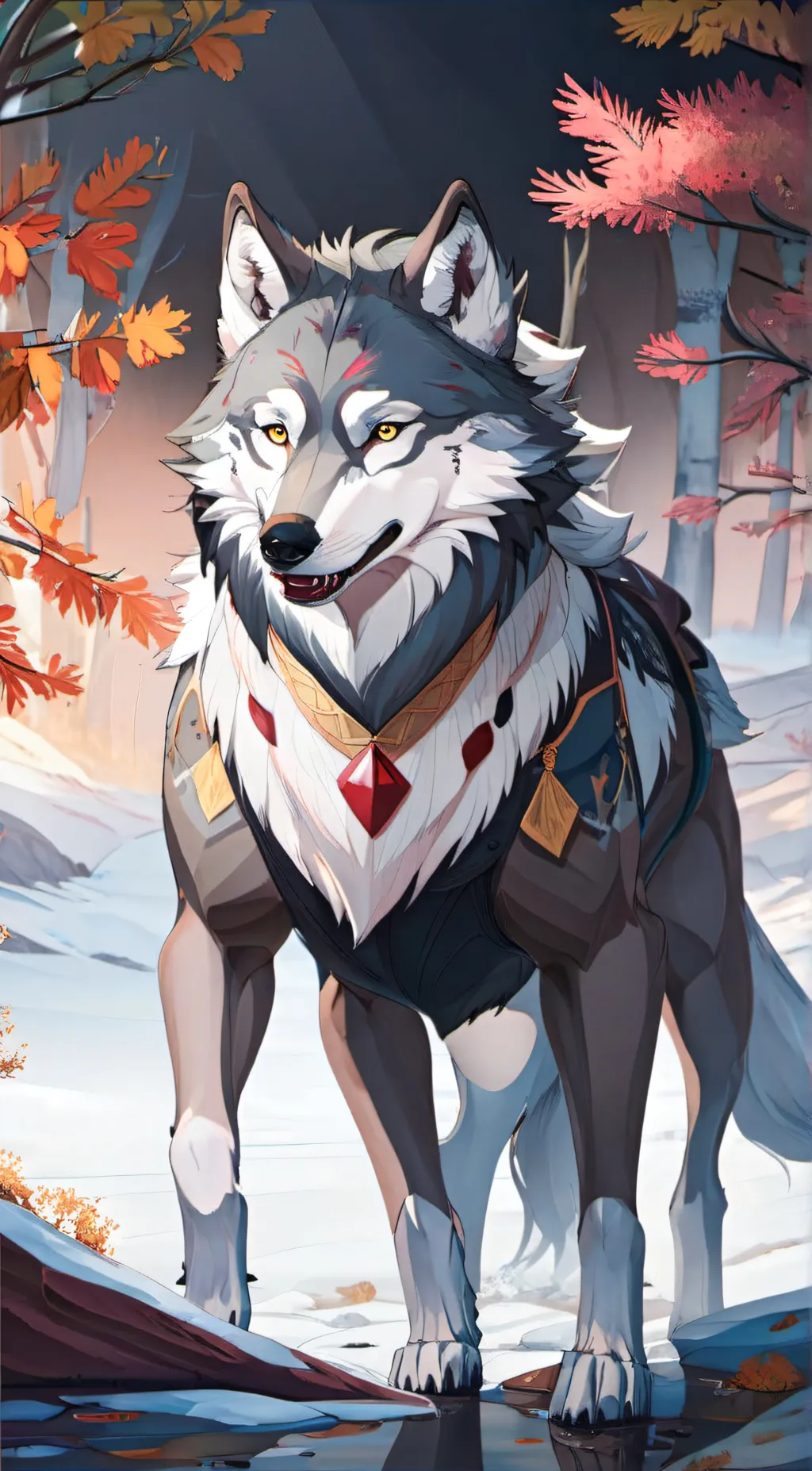 ai character: Fang background