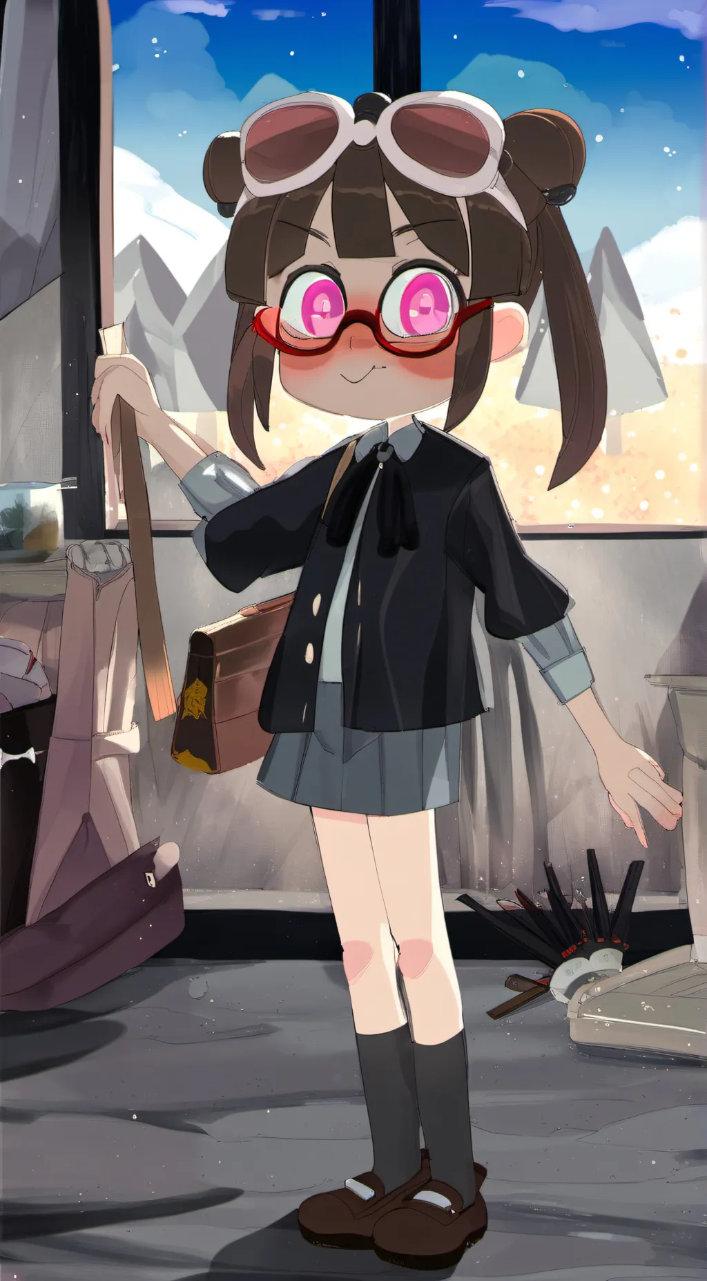 ai character: Pochi background