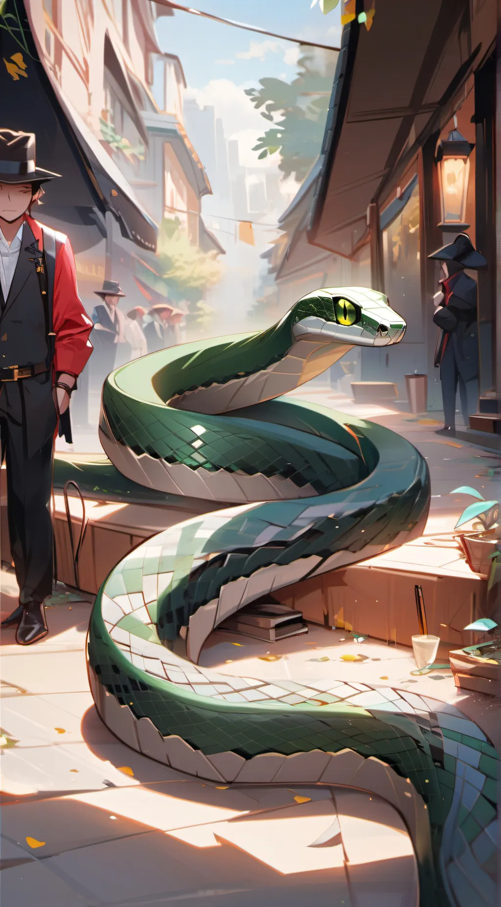 ai character: Fang background