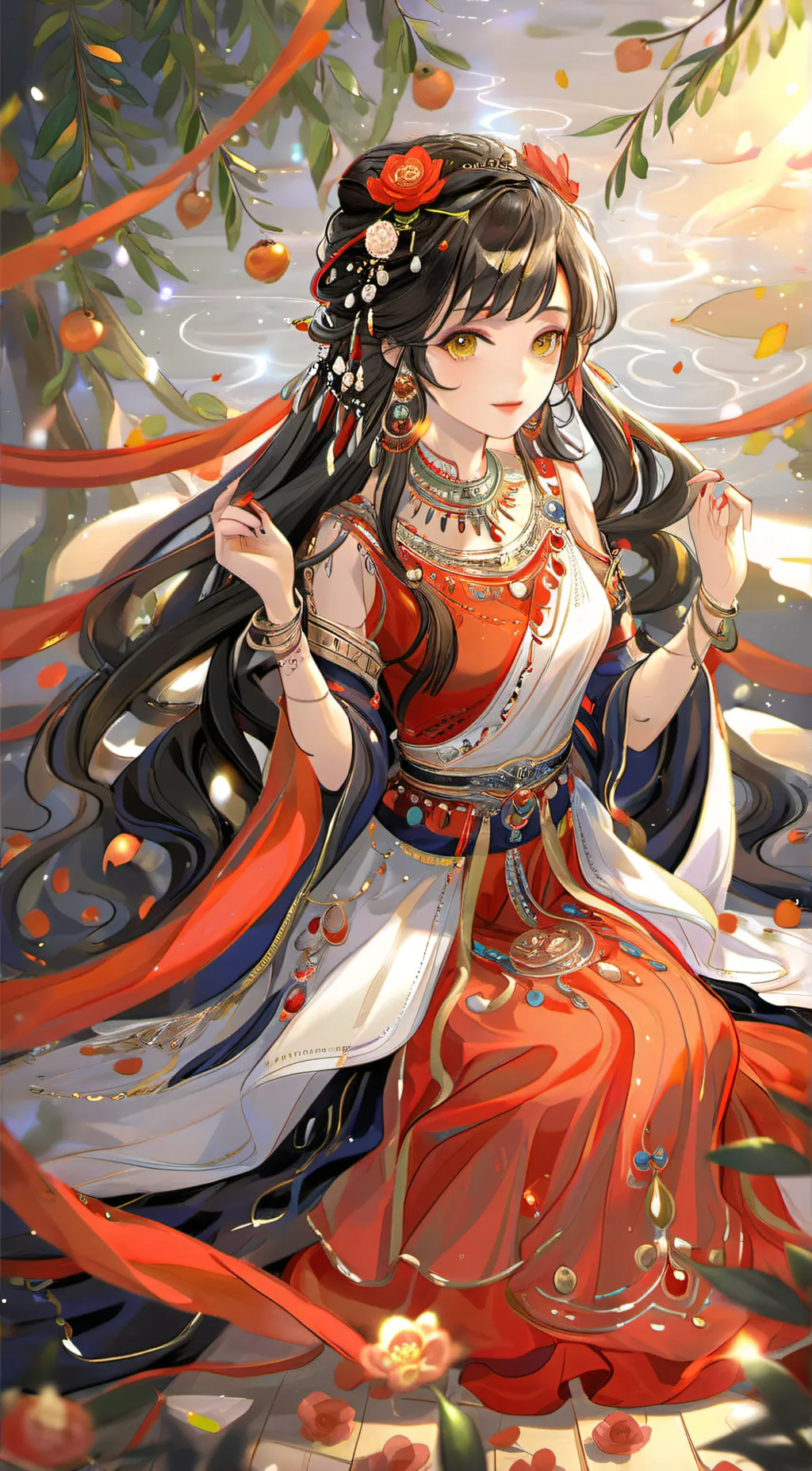 ai character: Arreann Ypil  background