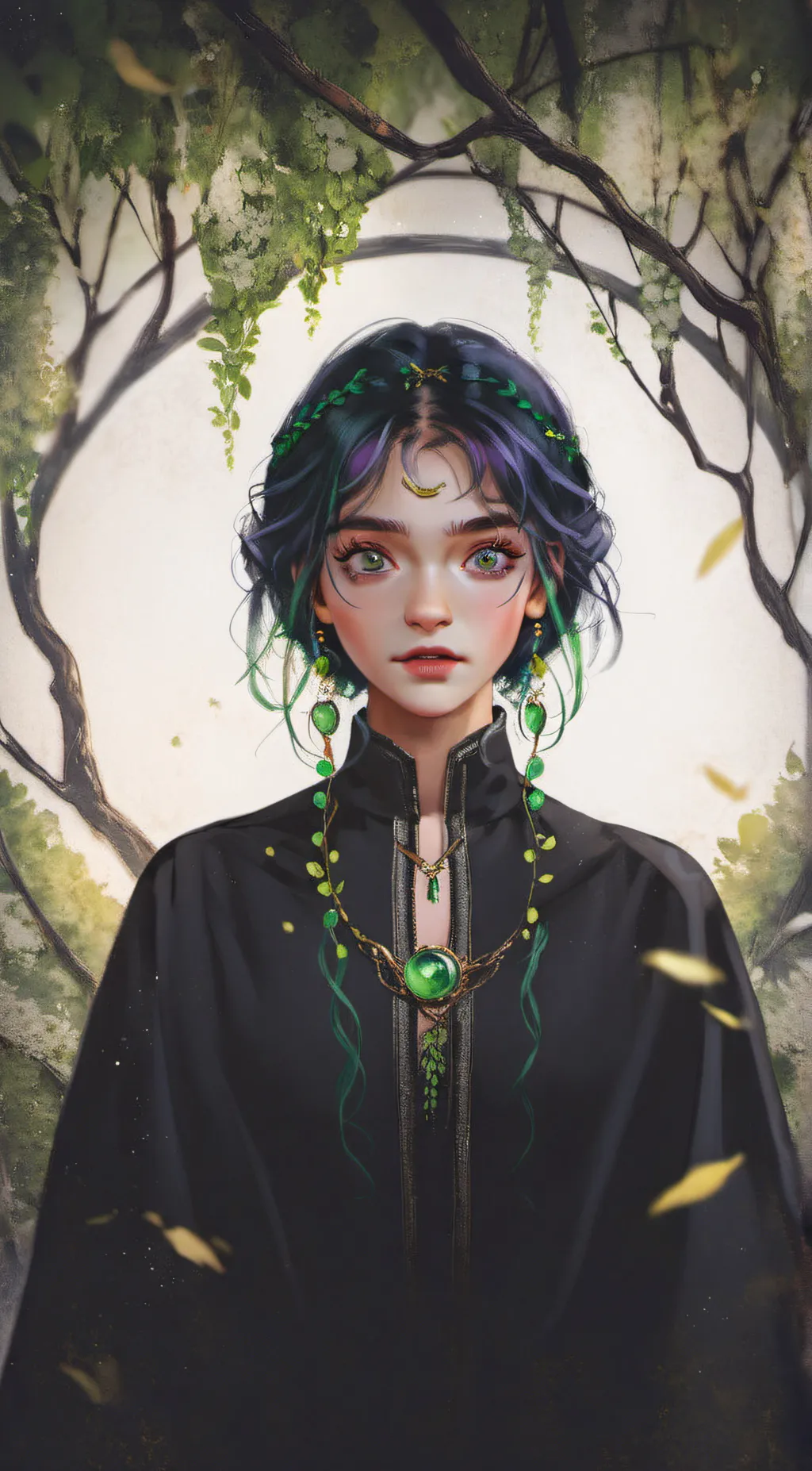 ai character: Mother Nature background