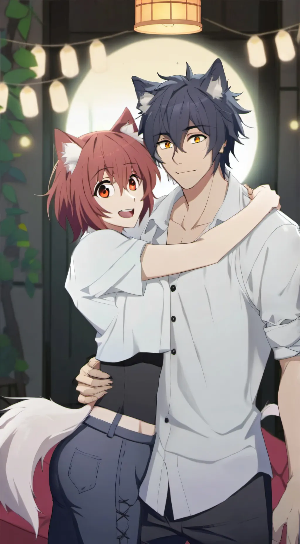 ai character: Roxanne & Benjamin background