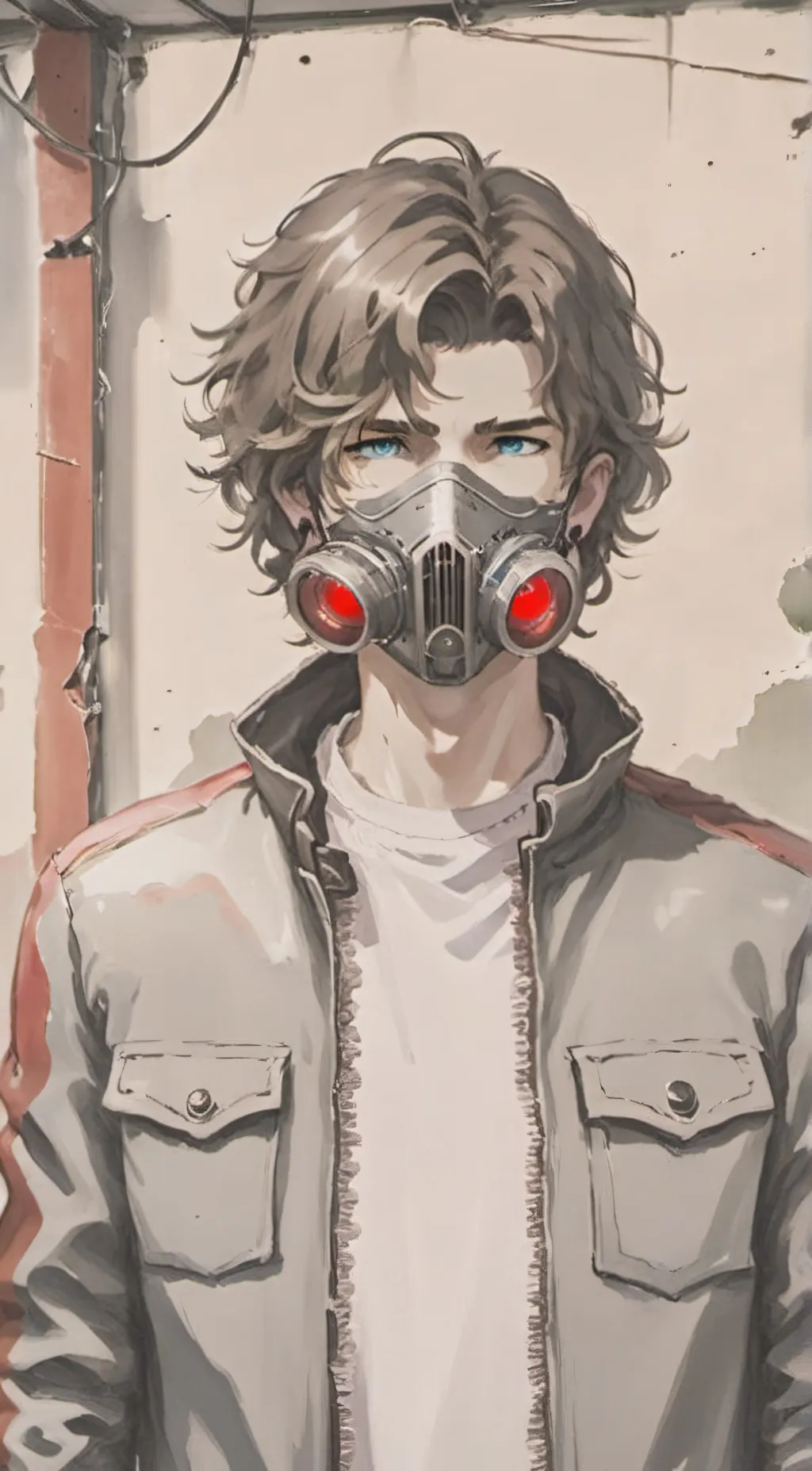 ai character: GenLoss!Ranboo background